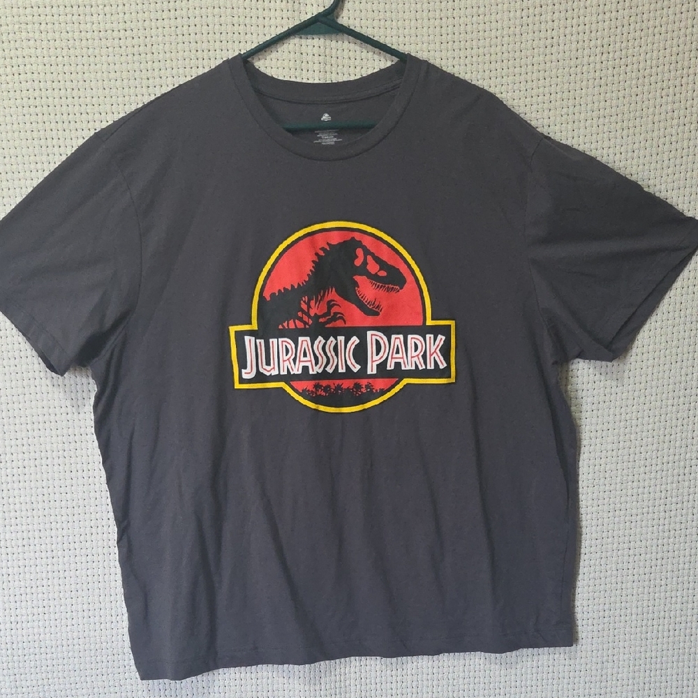 Jurassic Park Graphic T-Shirt Mens 2XL